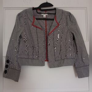 LOFT fine striped jacket